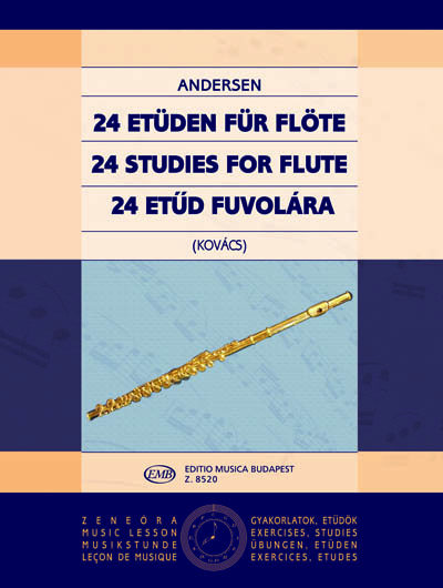 Andersen, Joachim 24 etűd fuvolára
