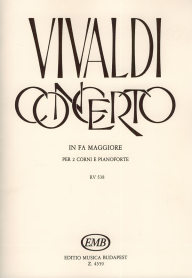 Vivaldi, Antonio Concerto in fa maggiore